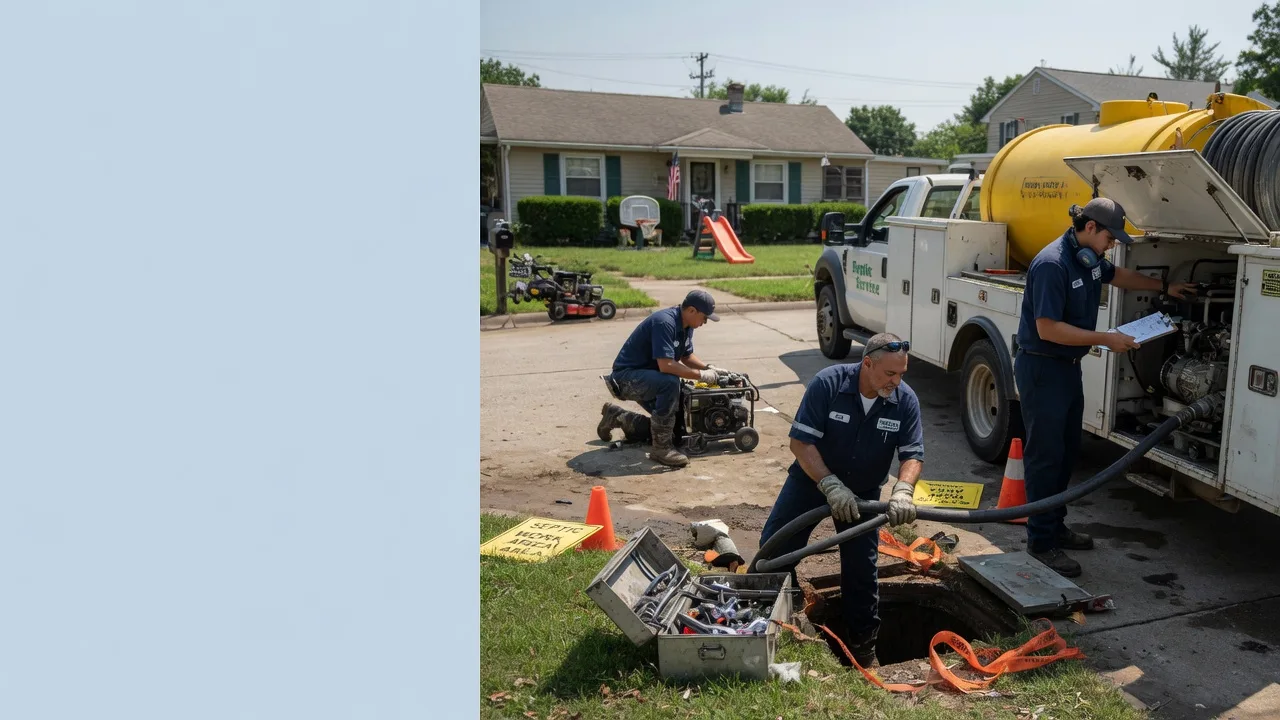 Septic Tank Pumping in Weaver, AL near me